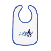 Load image into Gallery viewer, Lady Hawks Baby Contrast Trim Jersey Bib
