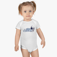 Load image into Gallery viewer, Lady Hawks Onesie® Organic Baby Bodysuit
