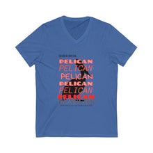Load image into Gallery viewer, Pelican 6 - Unisex Jersey Short Sleeve V-Neck Tee

