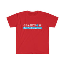 Load image into Gallery viewer, Best Dog Grandpaw Ever - Unisex Softstyle T-Shirt
