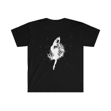 Load image into Gallery viewer, The Dance Center - Unisex Softstyle T-Shirt - logo front, art on back
