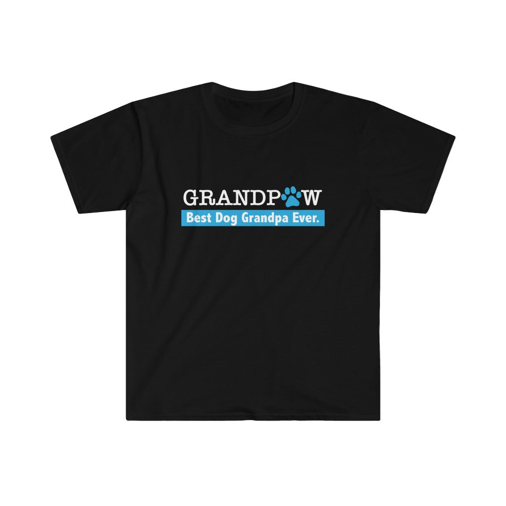 Best Dog Grandpaw Ever - Unisex Softstyle T-Shirt