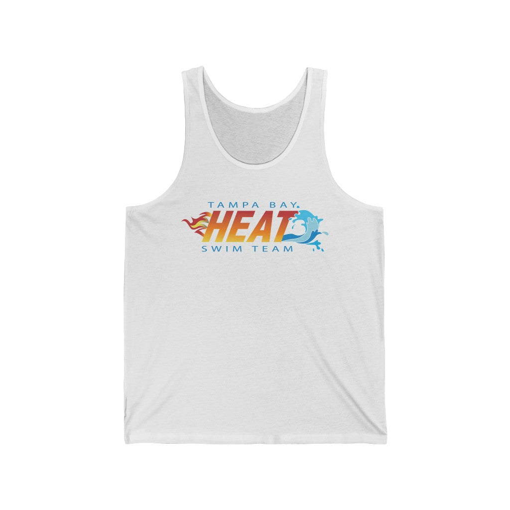Tampa Bay Heat Swim Team Unisex Jersey Tank
