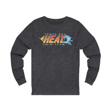 Load image into Gallery viewer, Tampa Bay Heat Swim Team Adult Unisex Jersey Long Sleeve Tee
