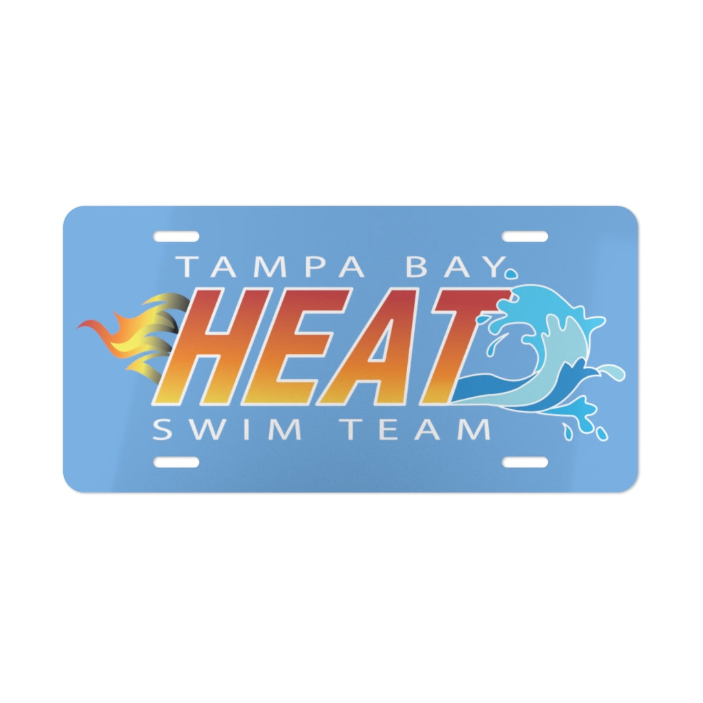 Tampa Bay Heat Swim Team Vanity Plate