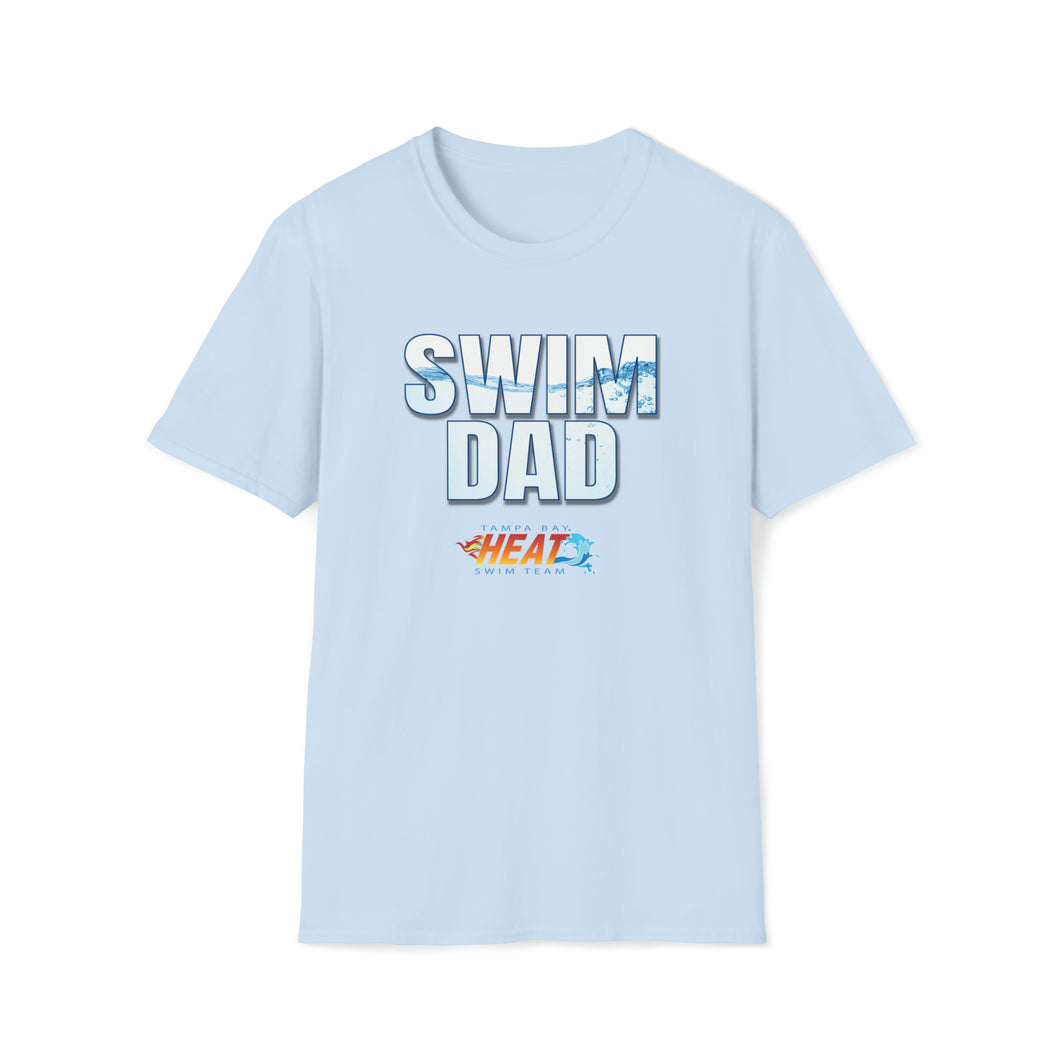 Swim Team Dad Unisex Softstyle T-Shirt