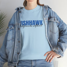 Load image into Gallery viewer, Fish Hawk Lady Hawks Softball - Unisex Heavy Cotton Tee
