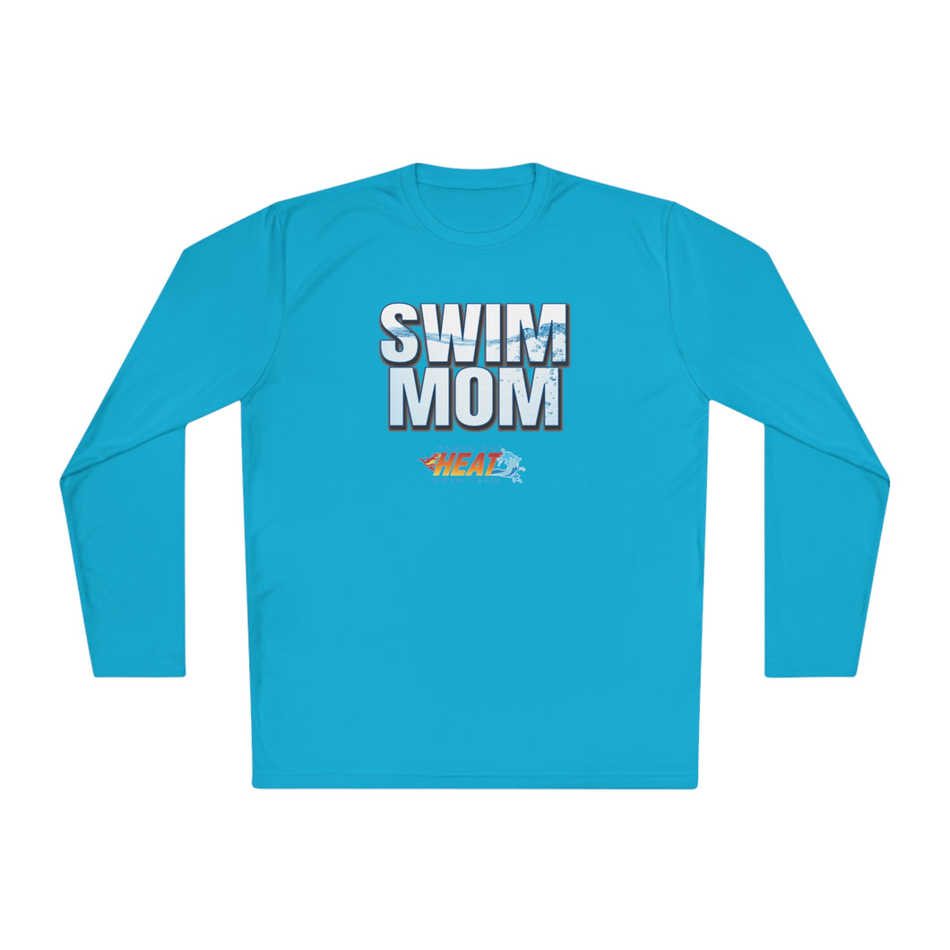 Swim Mom Unisex Lightweight Long Sleeve Tee