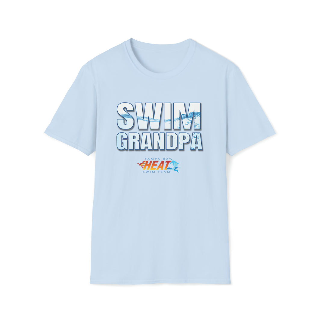 Swim Team Grandpa Unisex Softstyle T-Shirt