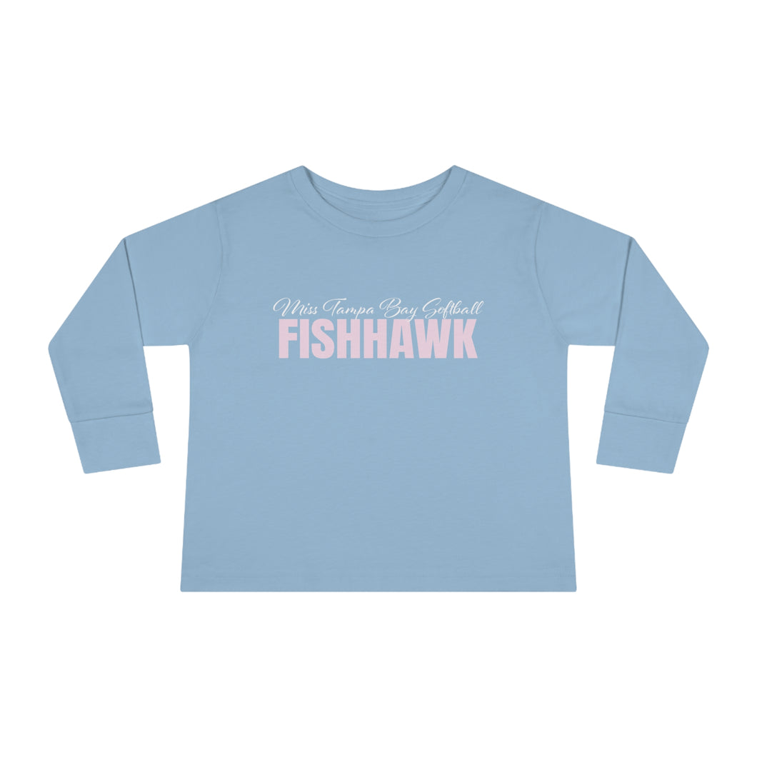 MIss Tampa Bay Softball - FishHawk Toddler Long Sleeve Tee