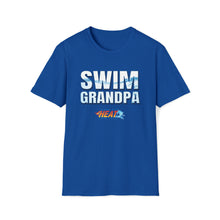 Load image into Gallery viewer, Swim Team Grandpa Unisex Softstyle T-Shirt
