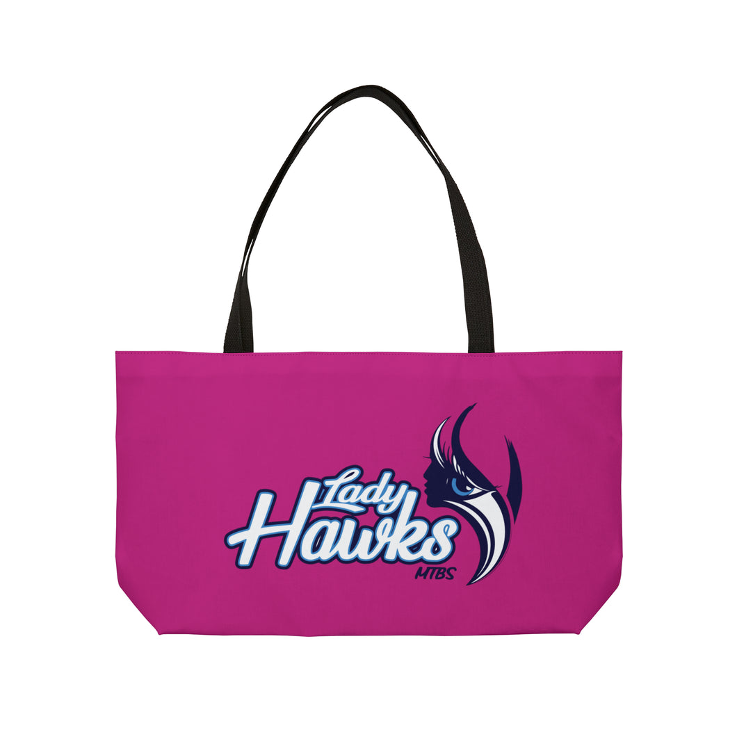 Lady Hawks Weekender Tote Bag
