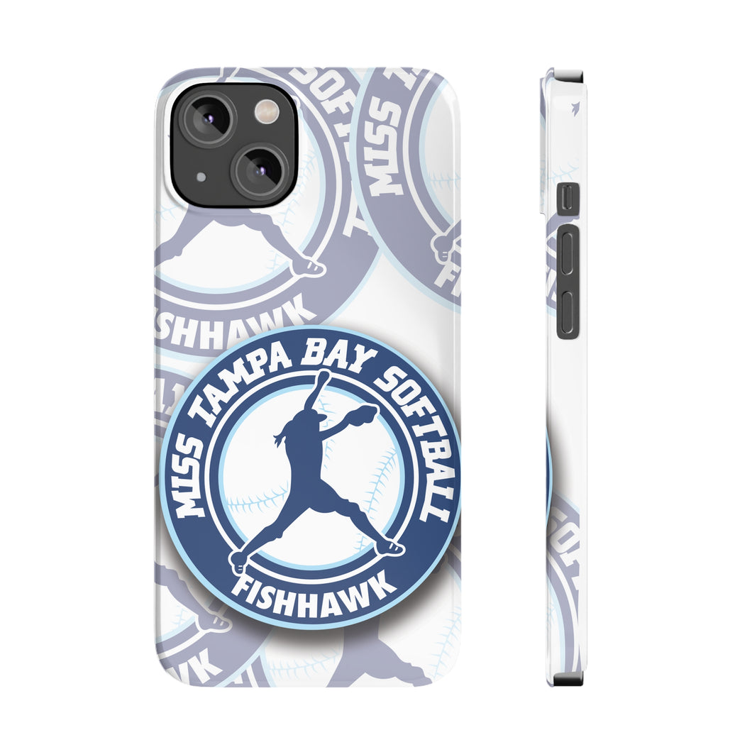 Miss Tampa Bay Softball - FishHawk Slim Phone Cases
