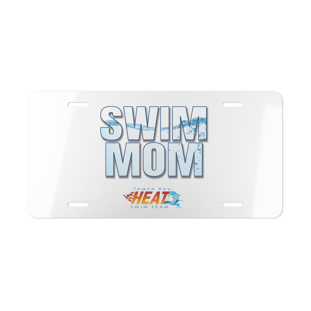Swim Mom Vanity Plate
