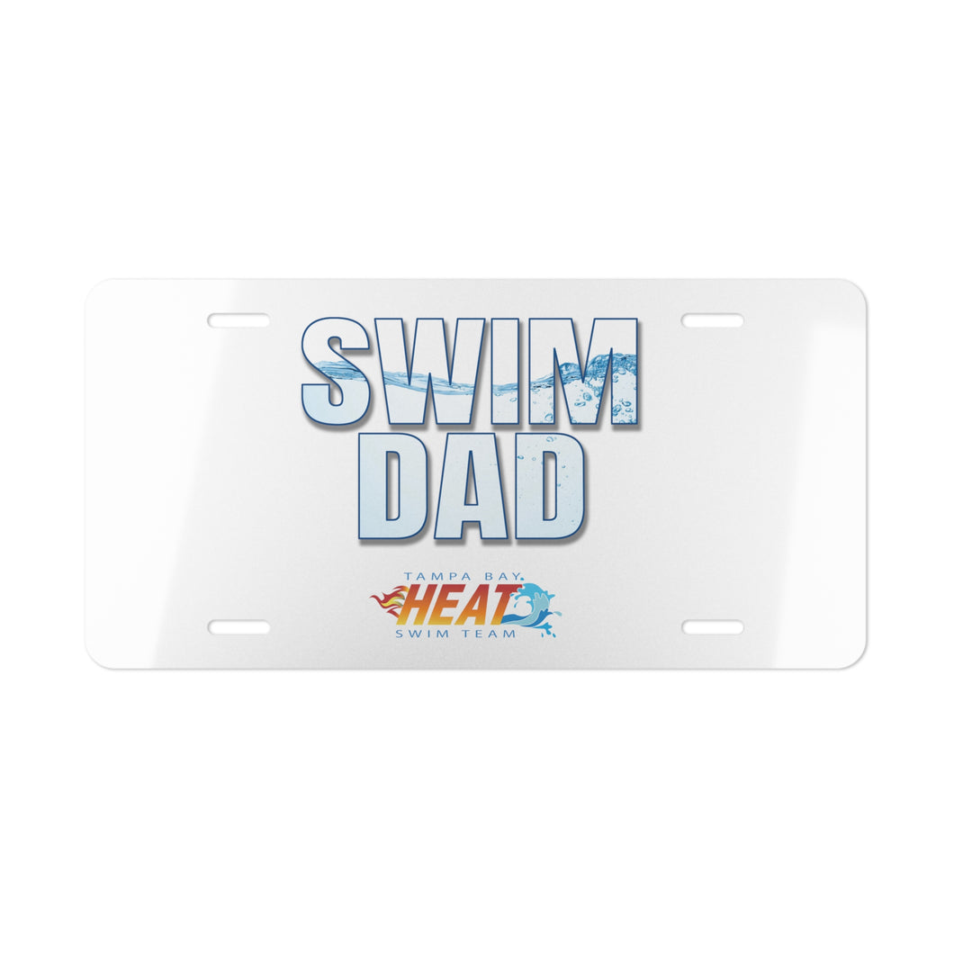 Swim Dad Vanity Plate