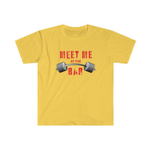 Load image into Gallery viewer, Meet Me At The Bar - Unisex Softstyle T-Shirt
