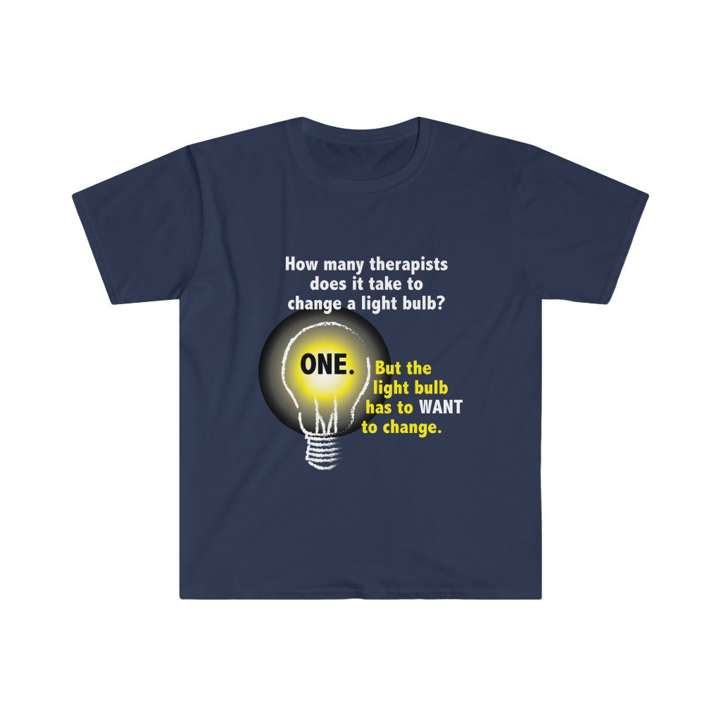 Light Bulb - Unisex Softstyle T-Shirt