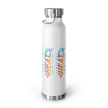 Load image into Gallery viewer, Tampa Bay Heat Swim Team Copper Vacuum Insulated Bottle, 22oz
