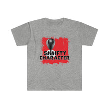 Load image into Gallery viewer, Shifty Character - Red - Unisex Softstyle T-Shirt

