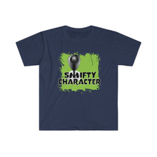 Load image into Gallery viewer, Shifty Character - Green - Unisex Softstyle T-Shirt
