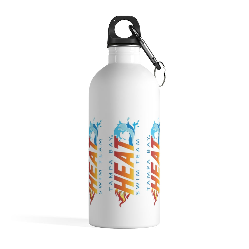 Tampa Bay Heat Swim Team Stainless Steel Water Bottle