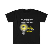 Load image into Gallery viewer, Light Bulb - Unisex Softstyle T-Shirt
