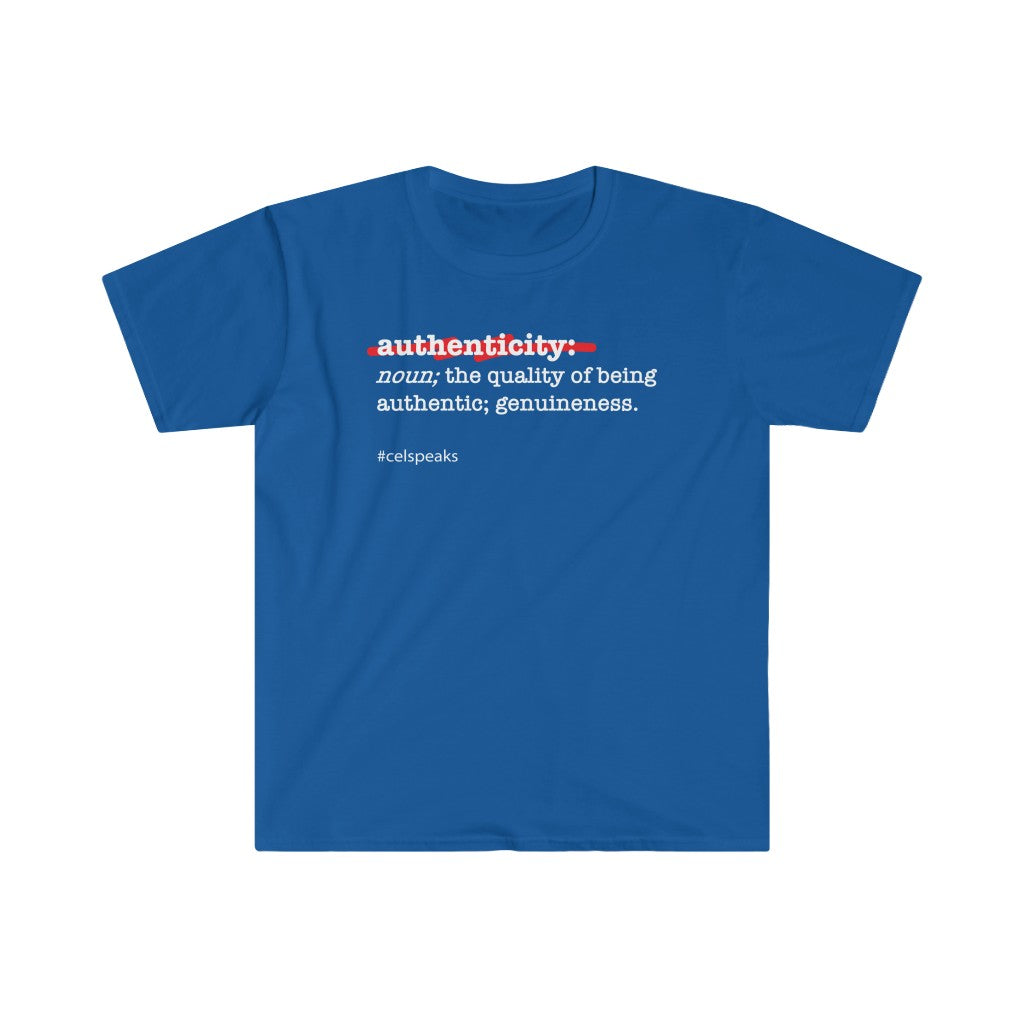 Celspeaks - Authenticity - Unisex Softstyle T-Shirt