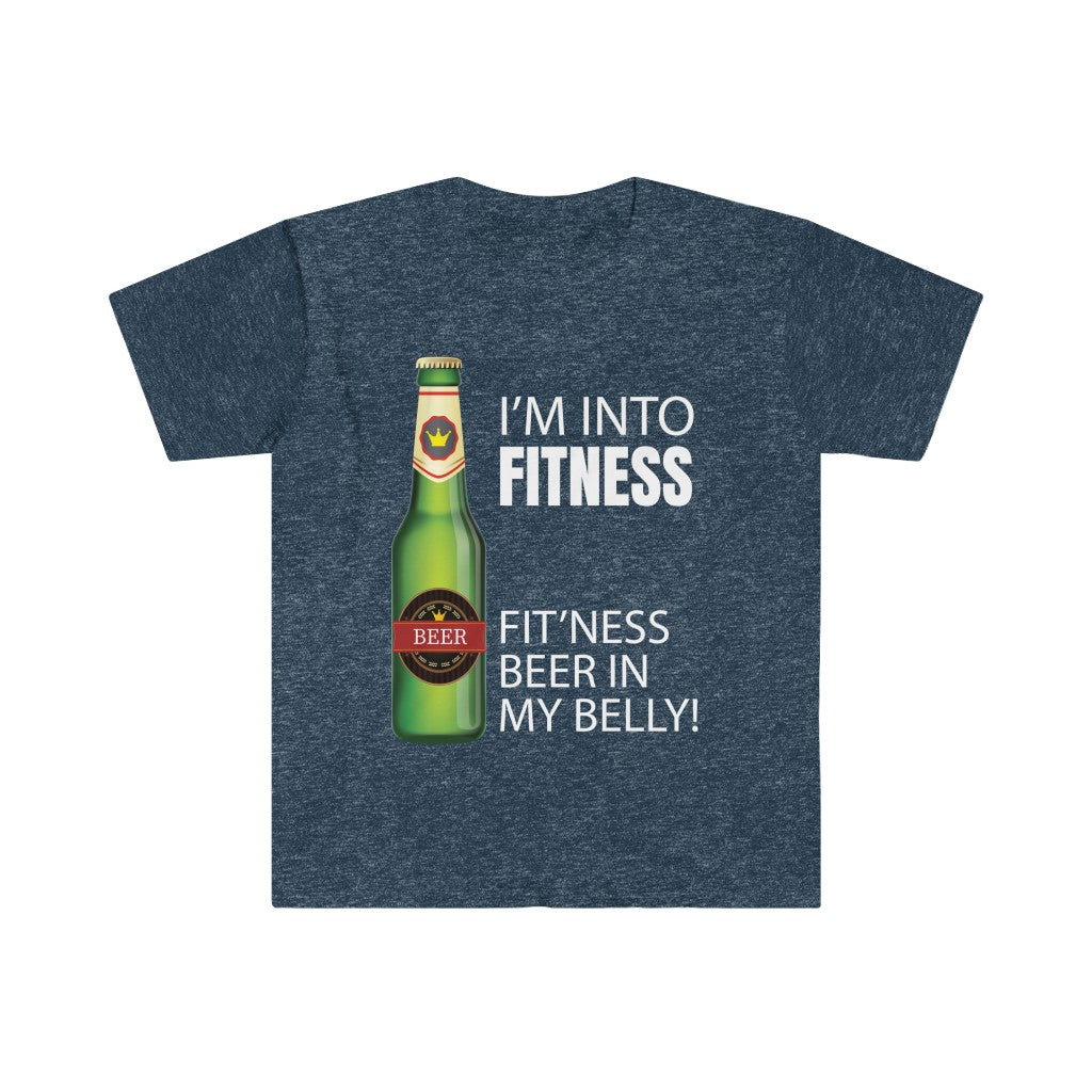 Fitness Beer - Unisex Softstyle T-Shirt