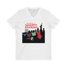 Load image into Gallery viewer, NNK - Unisex Jersey Short Sleeve V-Neck Tee

