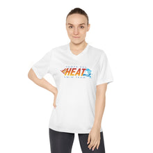 Load image into Gallery viewer, Tampa Bay Heat Swim Team Women&#39;s Performance V-Neck T-Shirt
