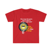 Load image into Gallery viewer, Light Bulb - Unisex Softstyle T-Shirt
