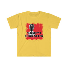 Load image into Gallery viewer, Shifty Character - Red - Unisex Softstyle T-Shirt
