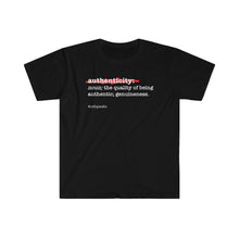 Load image into Gallery viewer, Celspeaks - Authenticity - Unisex Softstyle T-Shirt
