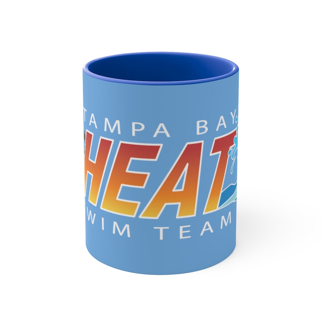 Tampa Bay Heat Swim Team 11oz Accent Mug