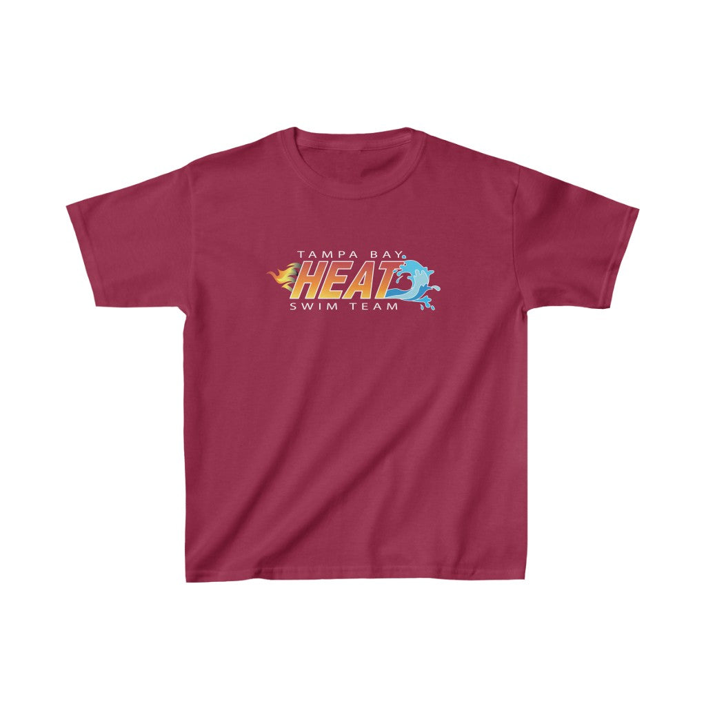 Tampa Bay Heat Swim Team Kids Heavy Cotton™ Tee