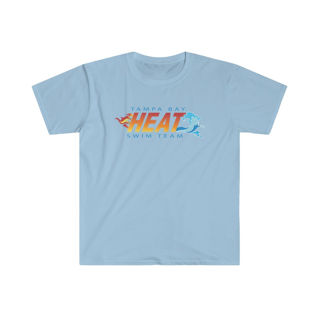 Tampa Bay Heat Swim Team Adult Unisex Softstyle T-Shirt