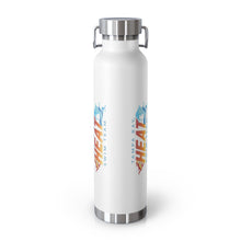 Load image into Gallery viewer, Tampa Bay Heat Swim Team Copper Vacuum Insulated Bottle, 22oz
