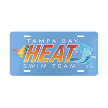 Load image into Gallery viewer, Tampa Bay Heat Swim Team Vanity Plate
