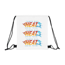Load image into Gallery viewer, Tampa Bay Heat Swim Team Outdoor Drawstring Bag
